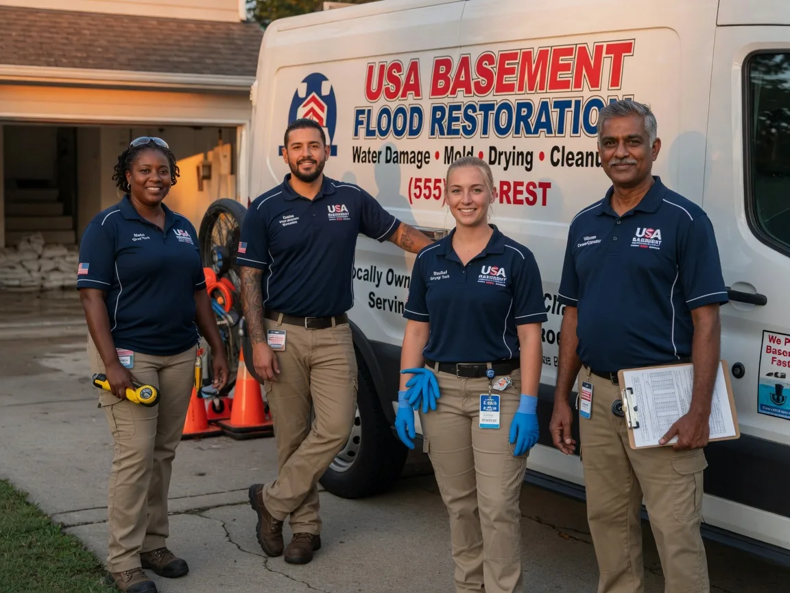 Basement Flood Cleanup company in Bridgeville, PA