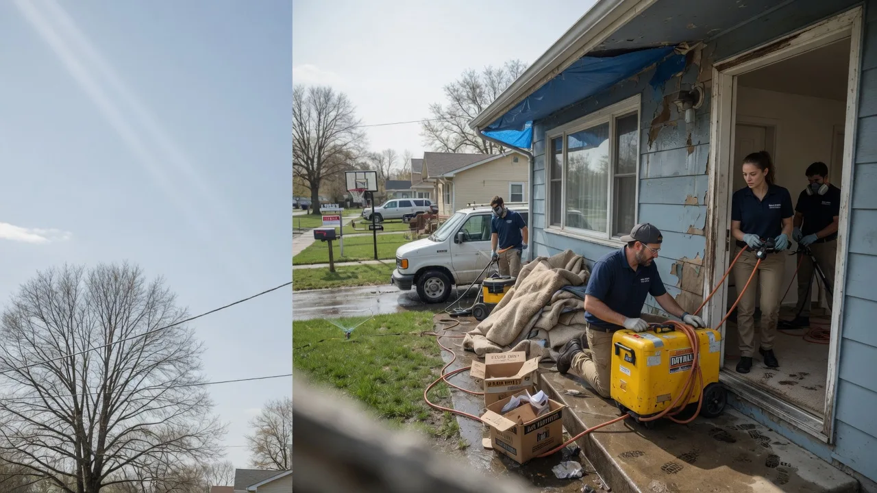 Basement Flood Cleanup in Bridgeville, PA near me